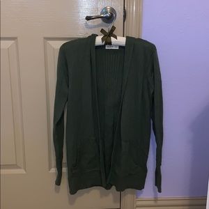 Olive Cardigan